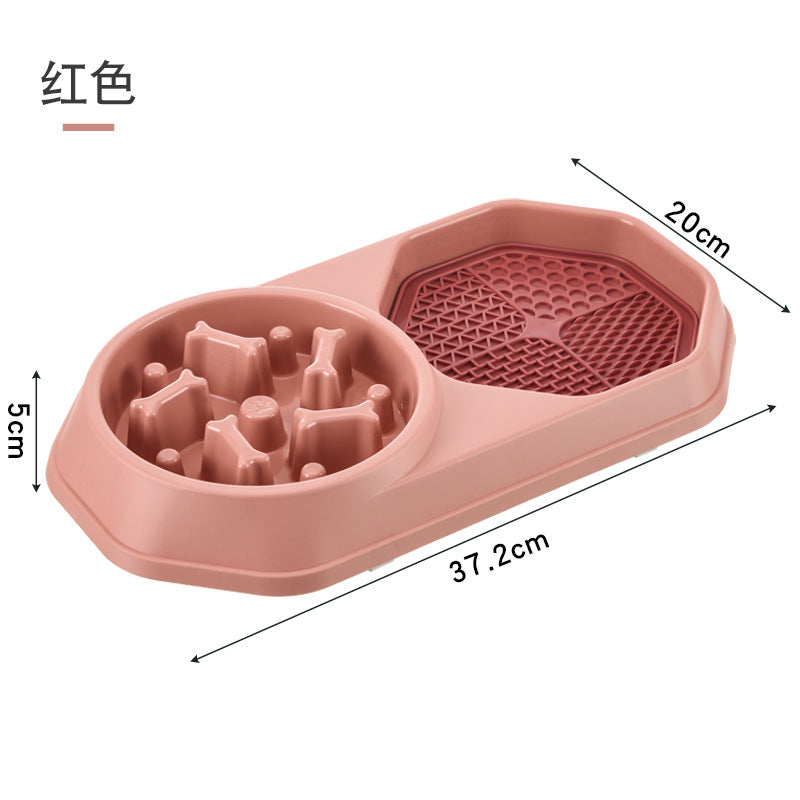 EasyFeeder 2-in-1 Slow Feeder & Water Bowl - Optimal Pet Health Companion