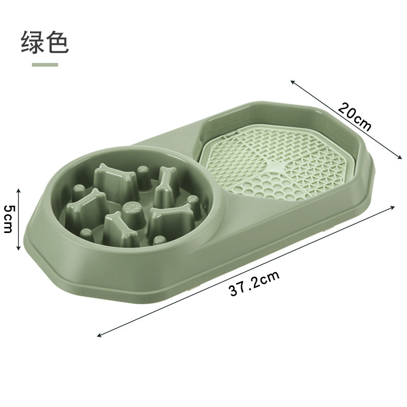 EasyFeeder 2-in-1 Slow Feeder & Water Bowl - Optimal Pet Health Companion