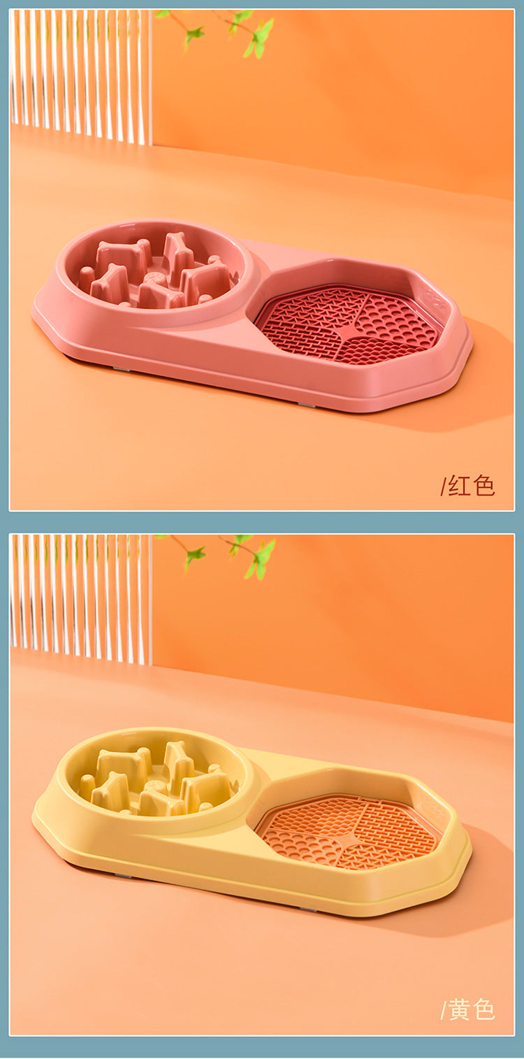 EasyFeeder 2-in-1 Slow Feeder & Water Bowl - Optimal Pet Health Companion