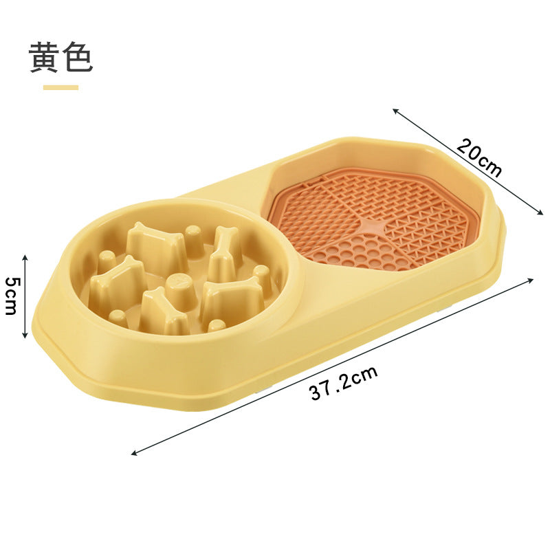 EasyFeeder 2-in-1 Slow Feeder & Water Bowl - Optimal Pet Health Companion