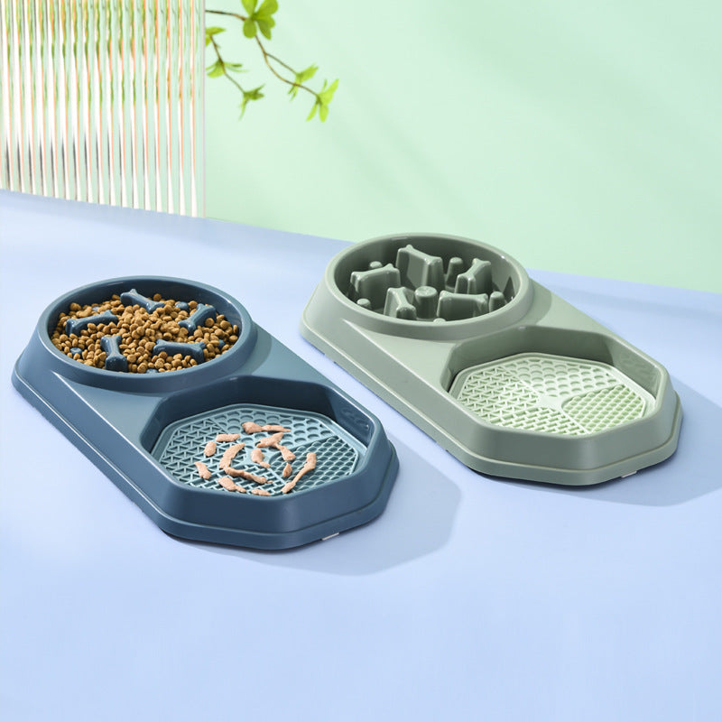 EasyFeeder 2-in-1 Slow Feeder & Water Bowl - Optimal Pet Health Companion